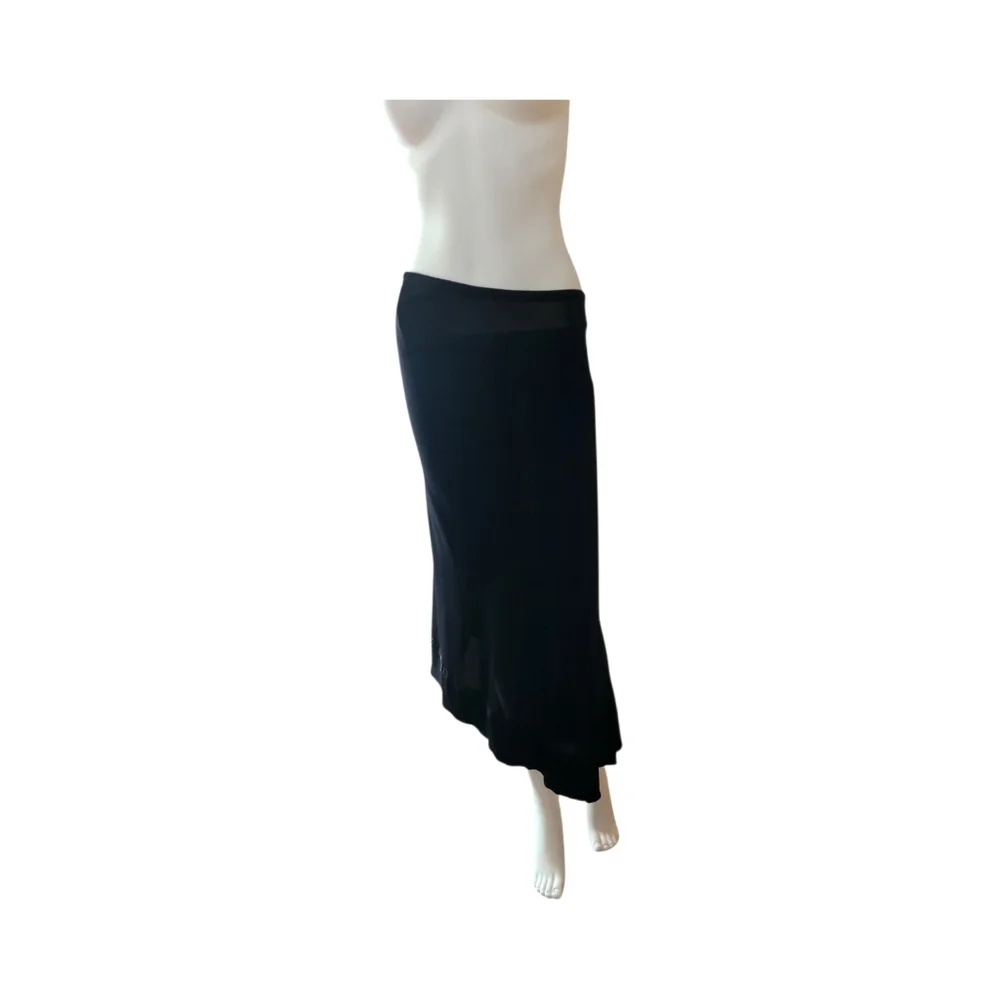 Jean Paul Gaultier Black Asymmetrical Skirt - Picture 3 of 7